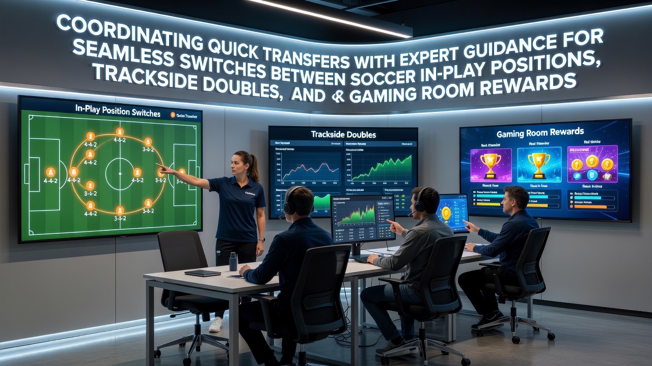 Illustration of seamless betting transfers between soccer, racing, and casino platforms