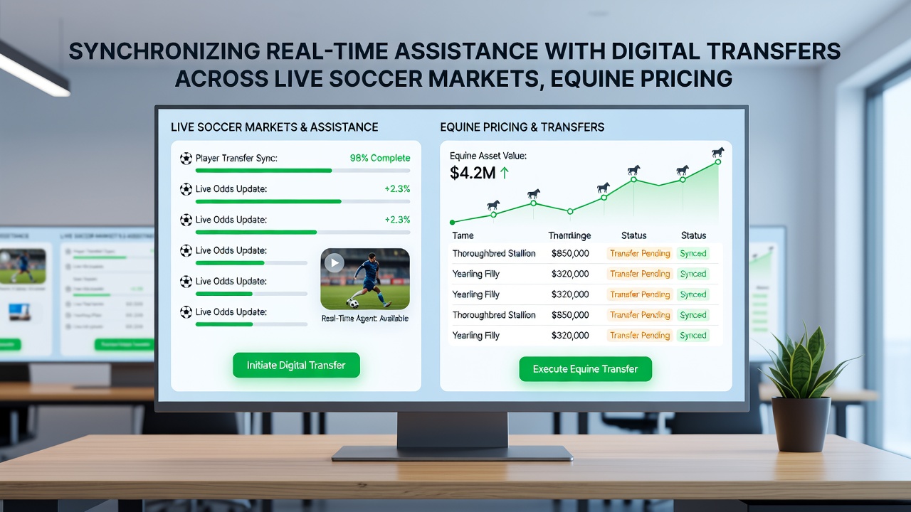 Dashboard view of integrated support tickets, payment confirmations, and live betting activity across soccer, horse racing, and casino sections