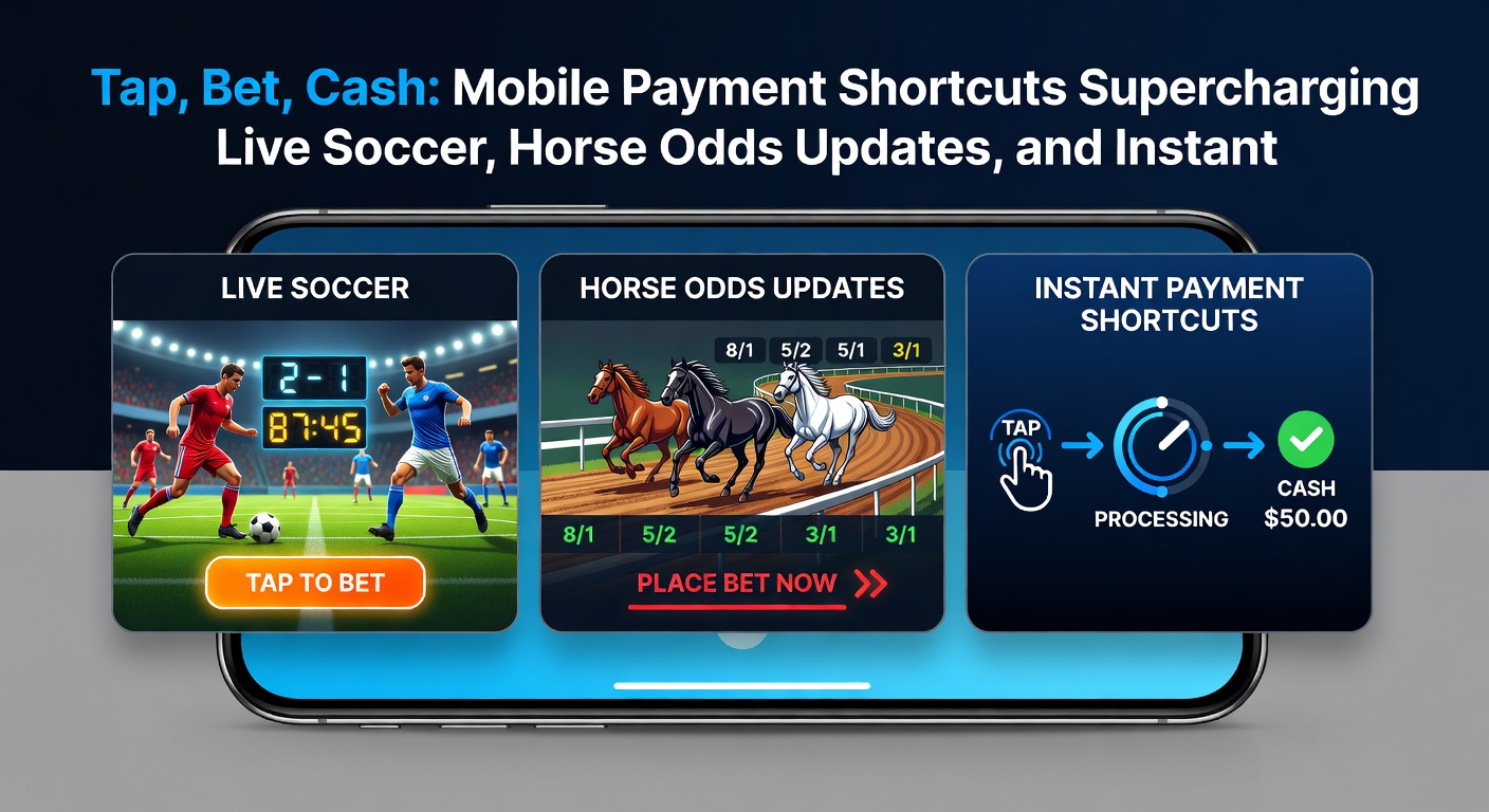 Close-up of a horse racing track with dynamic odds board on a mobile screen, showing a successful instant cashout notification amid a photo-finish race